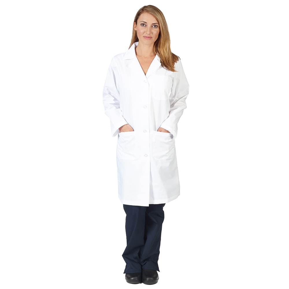 Unisex White 3 Pocket Lab Coat STYLE|1516