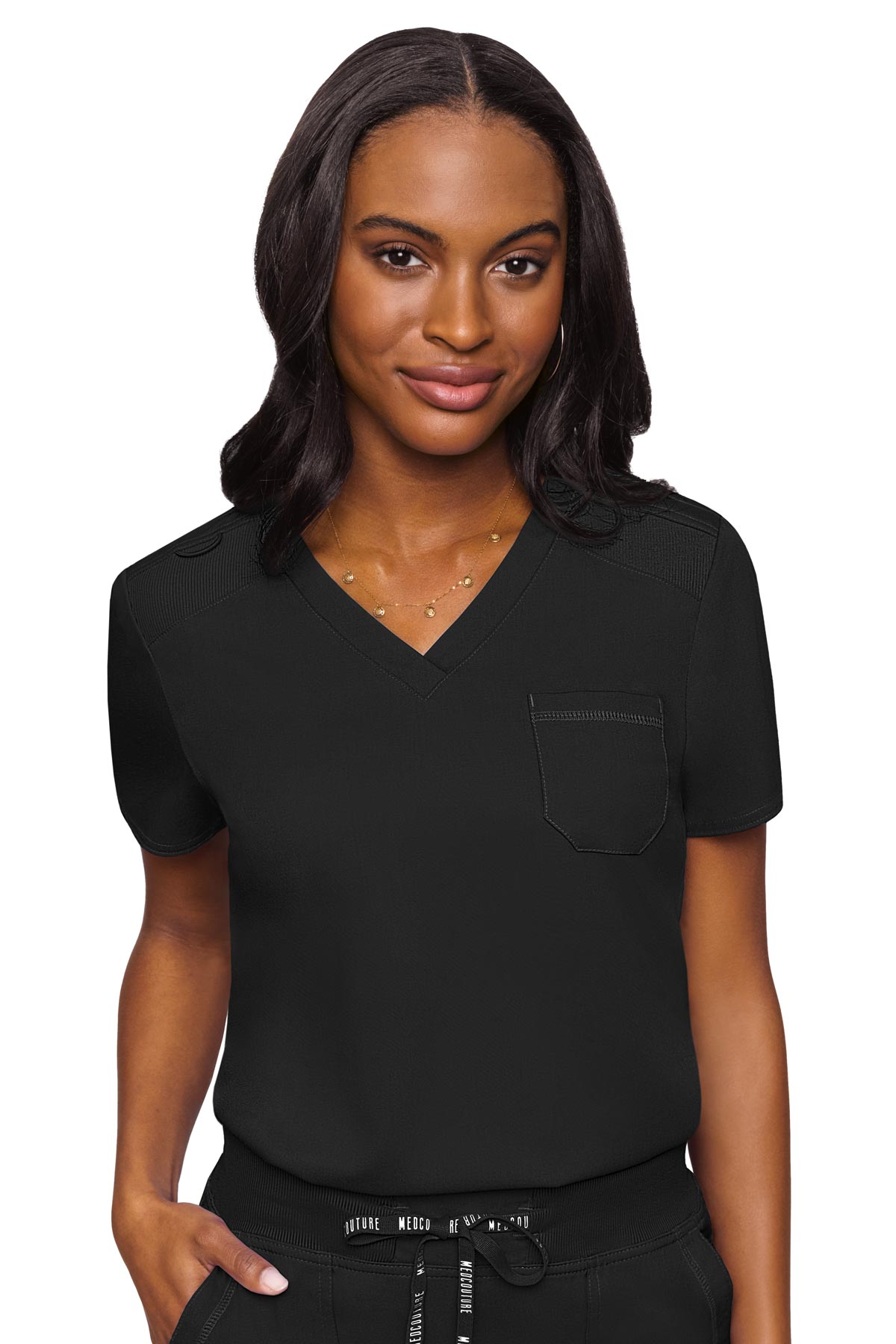 Touch Chest Pocket Top | 7448