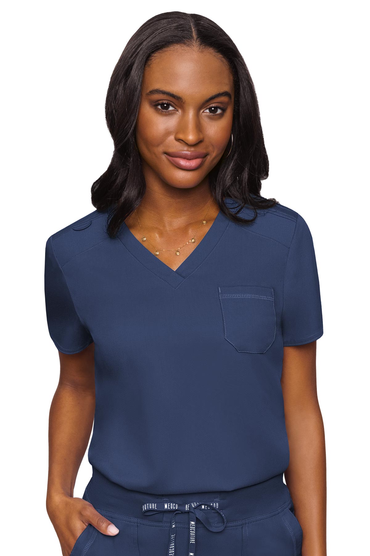 Touch Chest Pocket Top | 7448