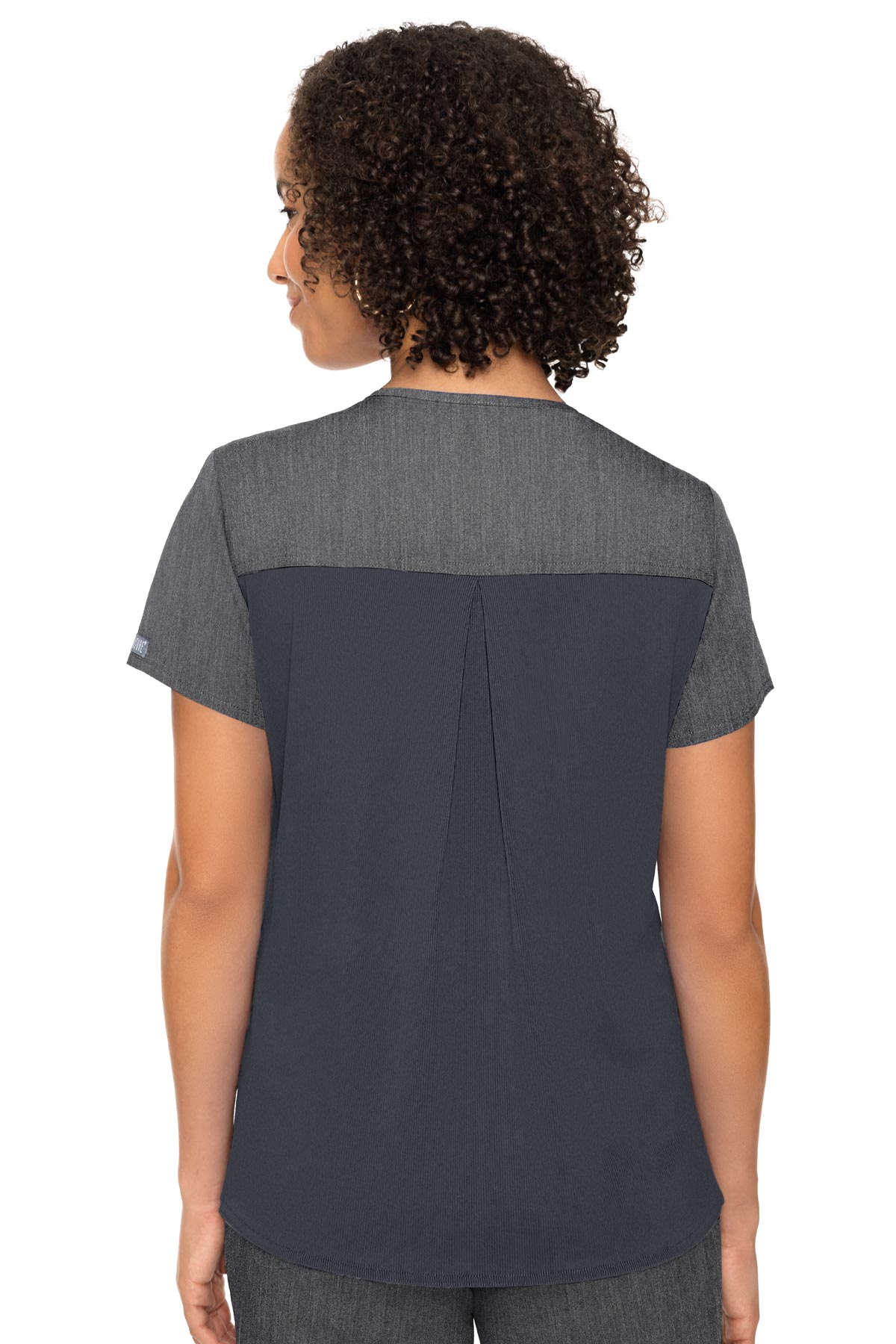 Touch V-neck Knit Back Top | 7468