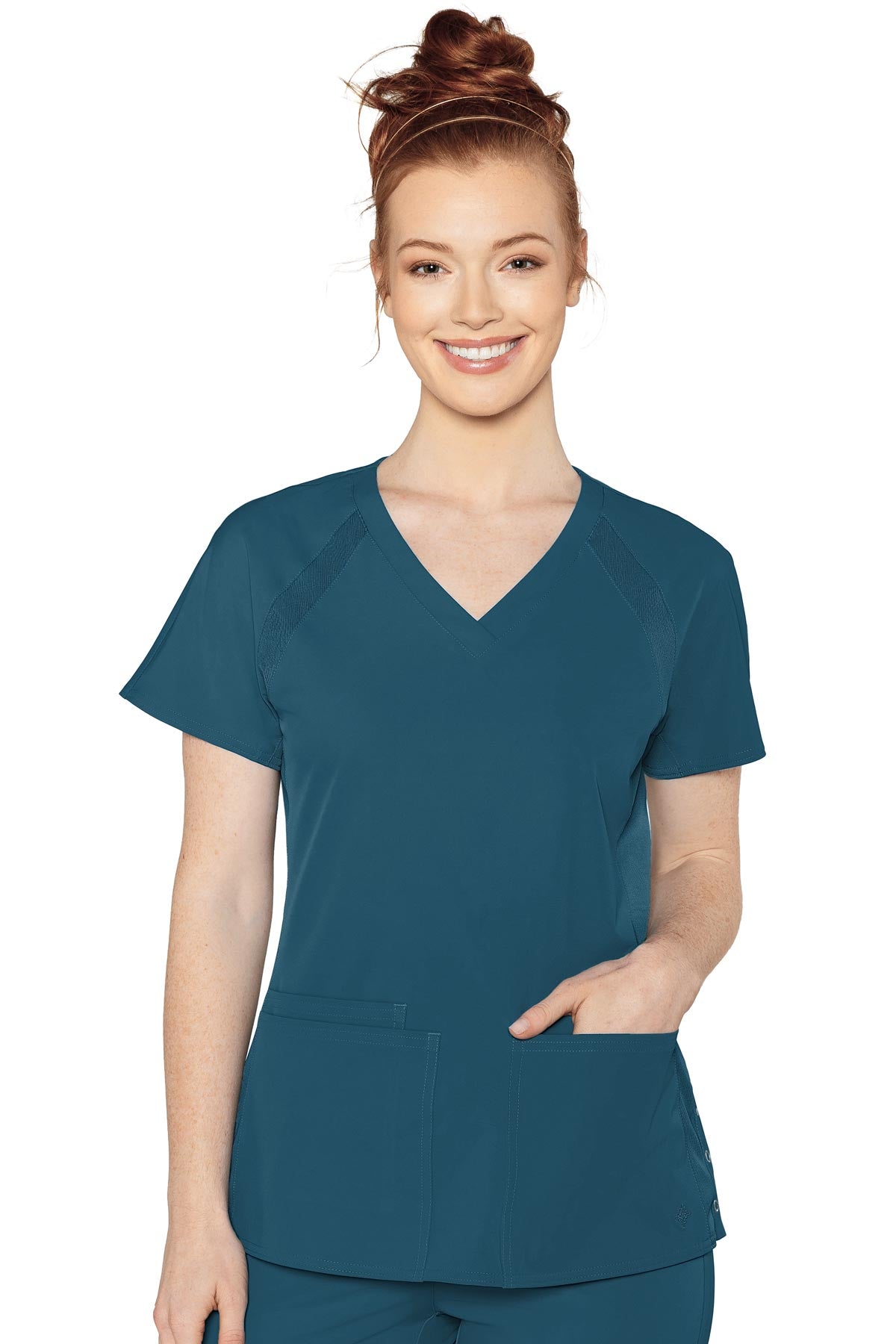 Peaches Raglan Scrub Top | 8470