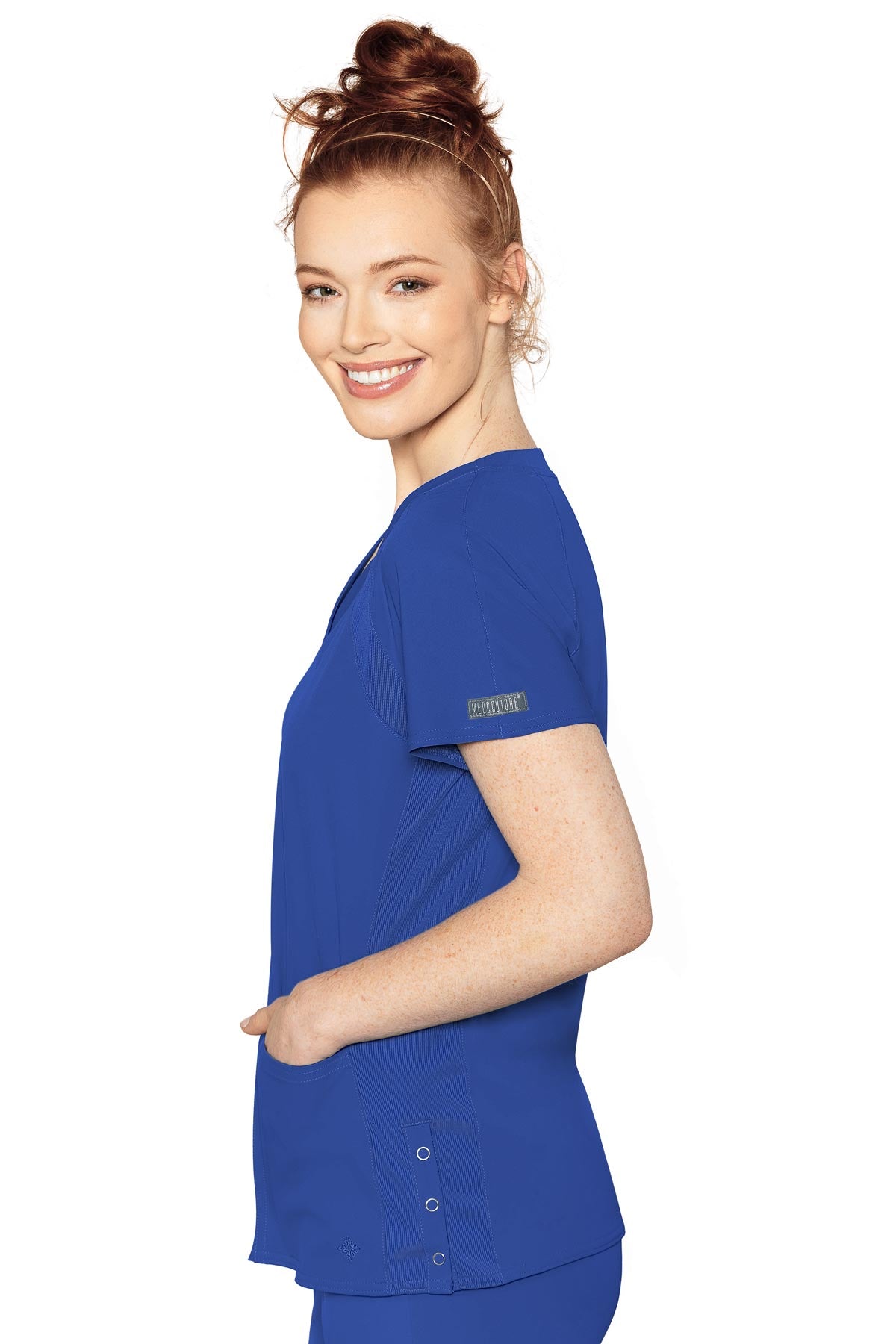 Peaches Raglan Scrub Top | 8470