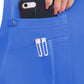 Touch V-neck Shirttail Top | 7459