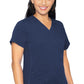 Touch V-neck Shirttail Top | 7459
